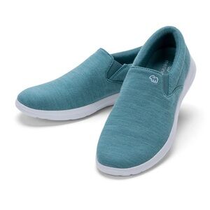 MERINOS Wool Teal Beachy Blue Slip On Shoes Sneakers